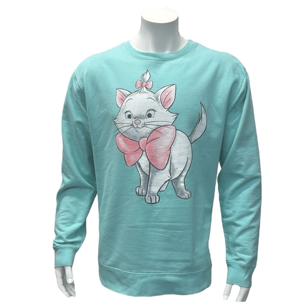 Disney Exclusive Aristocats Marie Portrait Pullover Crewneck Spirit Shirt XL EUC - Picture 4 of 10